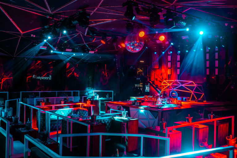 Bar area at Freestyler Winter Stage