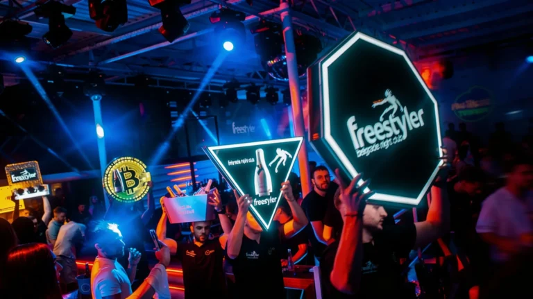Booth view at Freestyler Winter Stage